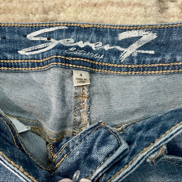 Seven 7 - Distressed Skinny Jeans - Picture 4 of 4